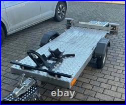 Single Motorcycle Trailer Flat-bed. Nationwide Delivery