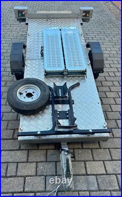 Single Motorcycle Trailer Flat-bed. Nationwide Delivery