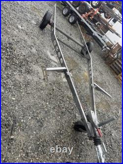 Single axle, braked trailer, Car Trailer Glamping Project Ex Caravan Chassis