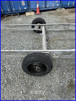 Single axle, braked trailer Chassis, 1250kg, Car Trailer Glamping Project
