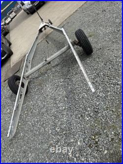 Single axle, braked trailer Chassis, 1250kg, Car Trailer Glamping Project
