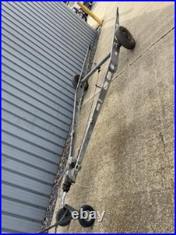 Single axle, braked trailer Chassis, Car Trailer Glamping Project