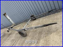 Single axle, braked trailer Chassis, Car Trailer Glamping Project