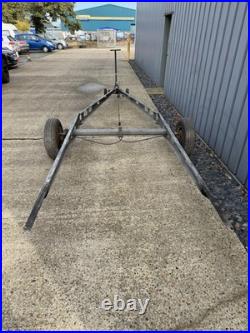 Single axle, braked trailer Chassis, Car Trailer Glamping Project