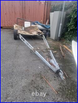 Single axle, trailer, caravan chassis, tiny home, shepards hut, scrap metal