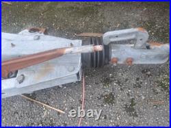 Single axle, trailer, caravan chassis, tiny home, shepards hut, scrap metal