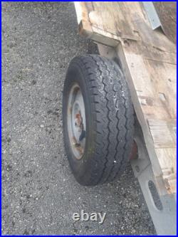 Single axle, trailer, caravan chassis, tiny home, shepards hut, scrap metal