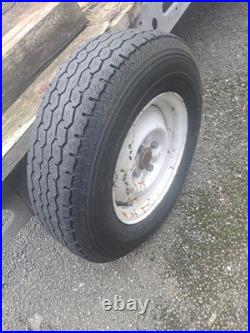 Single axle, trailer, caravan chassis, tiny home, shepards hut, scrap metal