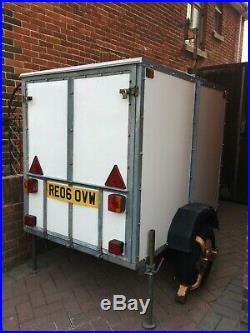 Small Box Trailer 5ft x 3.6ft Refurbished Size very sought after