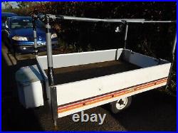 Small Camping / Boot Sale Trailer 78 X 48 with Removable Cover