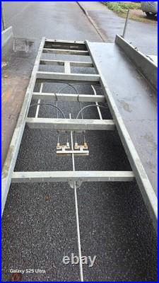 Small Car Transporter 370x167 cm Trailer Twin Axle braked Bradley Double locked