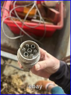 Small Galvanised Trailer Lightweight Trailer Ideal Garden/ Festival Use