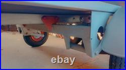 Small Galvinised Car Trailer With Cover