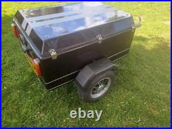 Small Light Camping Trailer Fibre Glass Body