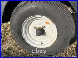 Small Wooden Car Trailer 5 ft x 3 ft with Lights