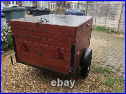 Small Wooden Trailer, perfect for camping