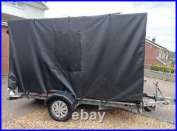 Small car or bike transporter / covered box trailer