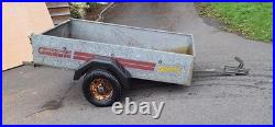 Small car trailer gracecourt skivvy galvanized 1.55x0.93m 5x3ft camping trailer Small car trailer gracecourt skivvy galvanized 1.55x0.93m 5x3ft camping trailer