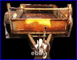 Small car trailer used one axle needs attention