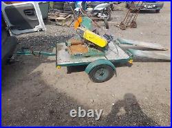 Small flat bed trailer Small quad/Stationery Engine/petrol jet washer
