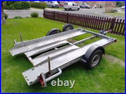 Smart Car, Classic Car Transport Trailer by Brian James