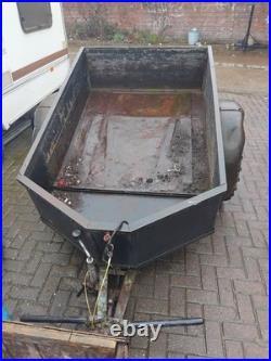 Solid Metal Trailer Towing Eye with Spaire Wheel Big Heavy Duty