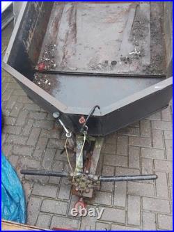 Solid Metal Trailer Towing Eye with Spaire Wheel Big Heavy Duty