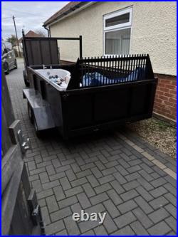 Solid Twin Axle Trailer 8'x5