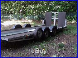 Specialist Car Transporter Tilt Bed Trailer 19ft x 6ft Like Ifor Williams NO VAT