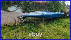 Speed Boat And Trailer Project Tows Ok