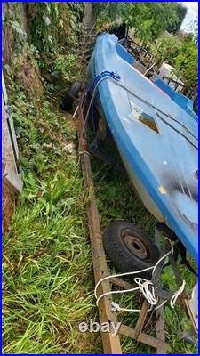 Speed Boat And Trailer Project Tows Ok