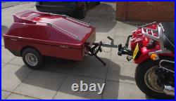 Squire D18 camping trailer with camping equipment Squire D18 camping trailer with camping equipment