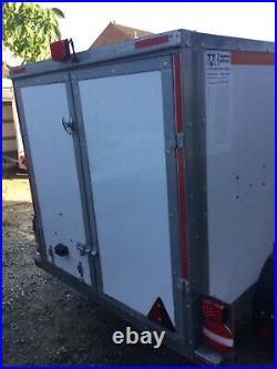 TICKNERS BOX TRAILER 6x4x4 Rear Doors. Had little use. Excellent condition