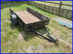 TRAILER 8FT x 4FT FULL METAL incl FLOOR
