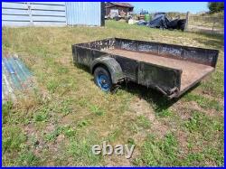 TRAILER 8FT x 4FT FULL METAL incl FLOOR
