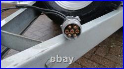 TRAILER 8ft x 4.4ft TWIN AXLE GALVANISED UNBRAKED