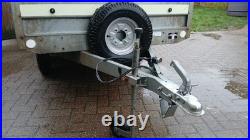 TRAILER 8ft x 4.4ft TWIN AXLE GALVANISED UNBRAKED
