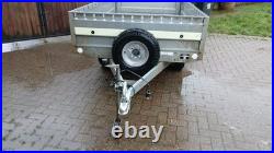 TRAILER 8ft x 4.4ft TWIN AXLE GALVANISED UNBRAKED