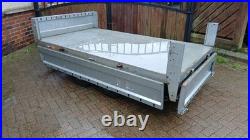 TRAILER 8ft x 4.4ft TWIN AXLE GALVANISED UNBRAKED