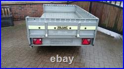 TRAILER 8ft x 4.4ft TWIN AXLE GALVANISED UNBRAKED