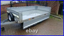 TRAILER 8ft x 4.4ft TWIN AXLE GALVANISED UNBRAKED
