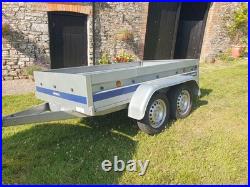 TRAILER TWIN AXLE Norauto NOR 2300 2ES unbraked 500KG 224cm x 124cm x 35cm TRAILER TWIN AXLE Norauto NOR 2300 2ES unbraked 500KG 224cm x 124cm x 35cm