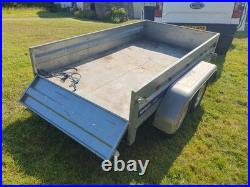TRAILER TWIN AXLE Norauto NOR 2300 2ES unbraked 500KG 224cm x 124cm x 35cm TRAILER TWIN AXLE Norauto NOR 2300 2ES unbraked 500KG 224cm x 124cm x 35cm