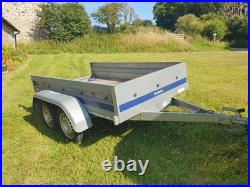TRAILER TWIN AXLE Norauto NOR 2300 2ES unbraked 500KG 224cm x 124cm x 35cm TRAILER TWIN AXLE Norauto NOR 2300 2ES unbraked 500KG 224cm x 124cm x 35cm