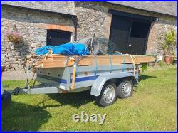 TRAILER TWIN AXLE Norauto NOR 2300 2ES unbraked 500KG 224cm x 124cm x 35cm TRAILER TWIN AXLE Norauto NOR 2300 2ES unbraked 500KG 224cm x 124cm x 35cm