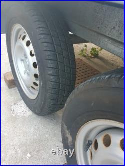 TRAILER TWIN AXLE Norauto NOR 2300 2ES unbraked 500KG 224cm x 124cm x 35cm TRAILER TWIN AXLE Norauto NOR 2300 2ES unbraked 500KG 224cm x 124cm x 35cm