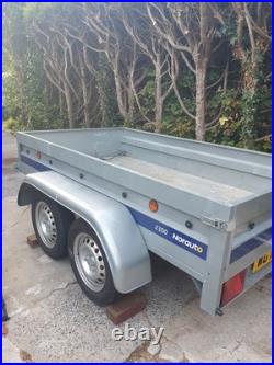 TRAILER TWIN AXLE Norauto NOR 2300 2ES unbraked 500KG 224cm x 124cm x 35cm TRAILER TWIN AXLE Norauto NOR 2300 2ES unbraked 500KG 224cm x 124cm x 35cm