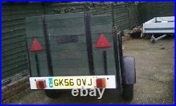 Taskers Sprung Metal Chassis Trailer