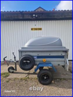 Thule Easy Line 125 With ABS Hardtop, Jockey Wheel And Spare Wheel (Erde Daxara) Thule Easy Line 125 With ABS Hardtop, Jockey Wheel And Spare Wheel (Erde Daxara)