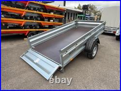Tilt Trailer General Use Flat Bed 750kg 8.7 x 4.3ft 265cm x 132cm UNBRAKED